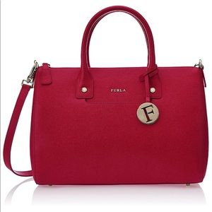 Furla Linda ruby satchel